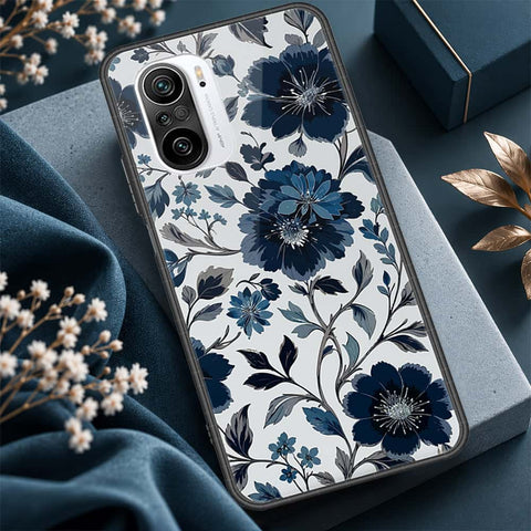 Xiaomi Redmi K40 Cover - ONation Botanical Bloom Series - HQ Ultra Shine Premium Infinity Glass Soft Silicon Borders Case