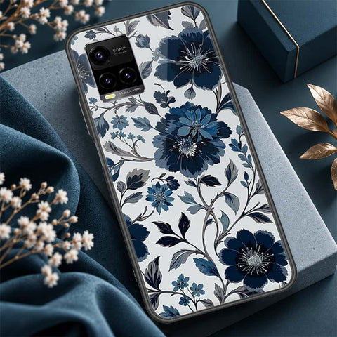 Vivo Y33s Cover - ONation Aesthetic Collage Series - HQ Ultra Shine Premium Infinity Glass Soft Silicon Borders Case