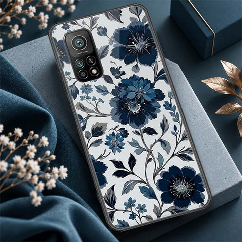 Xiaomi Redmi K30S Cover - ONation Botanical Bloom Series - HQ Ultra Shine Premium Infinity Glass Soft Silicon Borders Case