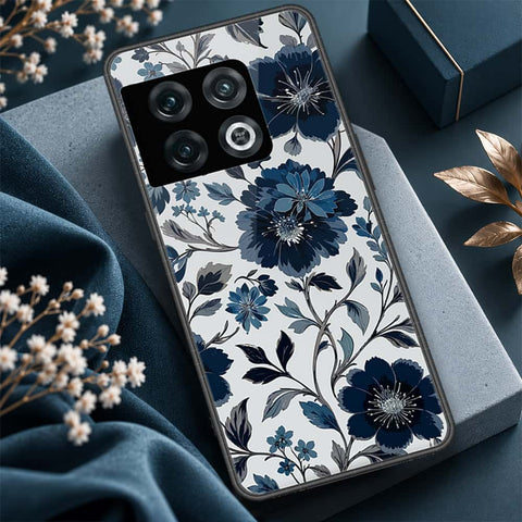 OnePlus 10 Pro Cover - ONation Botanical Bloom Series - HQ Ultra Shine Premium Infinity Glass Soft Silicon Borders Case