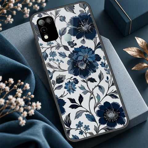 Infinix Hot 10 Play Cover - ONation Aesthetic Collage Series - HQ Ultra Shine Premium Infinity Glass Soft Silicon Borders Case