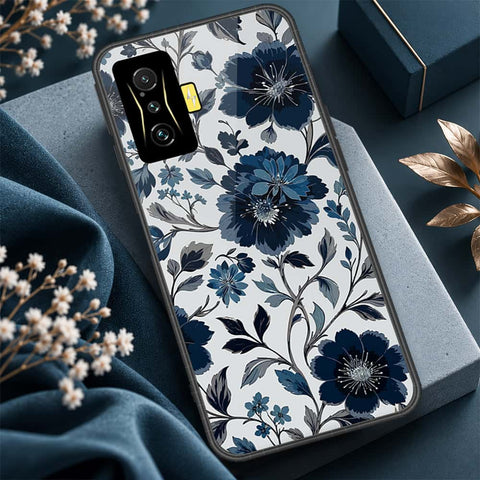 Xiaomi Redmi K50 Gaming Cover - ONation Botanical Bloom Series - HQ Ultra Shine Premium Infinity Glass Soft Silicon Borders Case