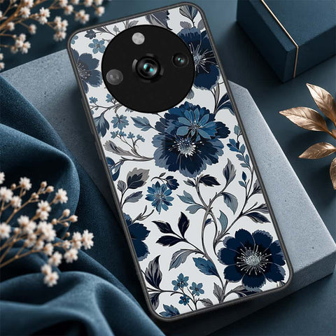 Realme 11 Pro Cover - ONation Botanical Bloom Series - HQ Ultra Shine Premium Infinity Glass Soft Silicon Borders Case