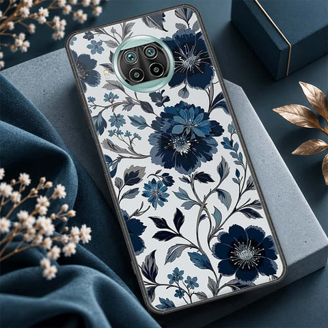 Xiaomi Redmi Note 9 Pro 5G Cover - ONation Botanical Bloom Series - HQ Ultra Shine Premium Infinity Glass Soft Silicon Borders Case