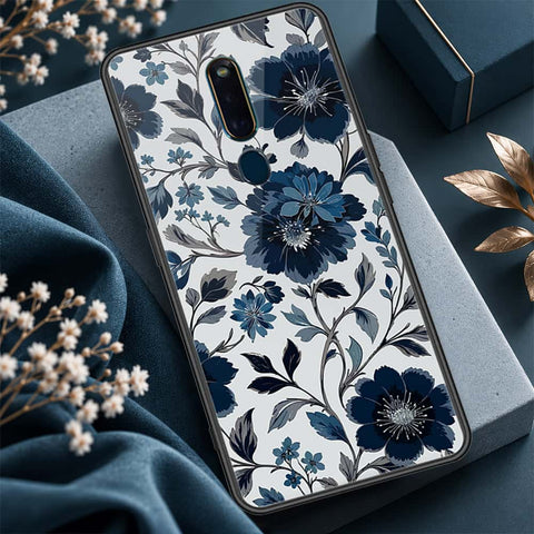 Huawei Honor Play 8A Cover - ONation Botanical Bloom Series - HQ Ultra Shine Premium Infinity Glass Soft Silicon Borders Case