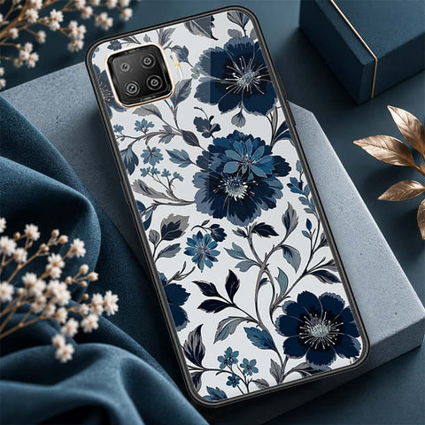 Oppo F17 Pro Cover - ONation Botanical Bloom Series - HQ Ultra Shine Premium Infinity Glass Soft Silicon Borders Case