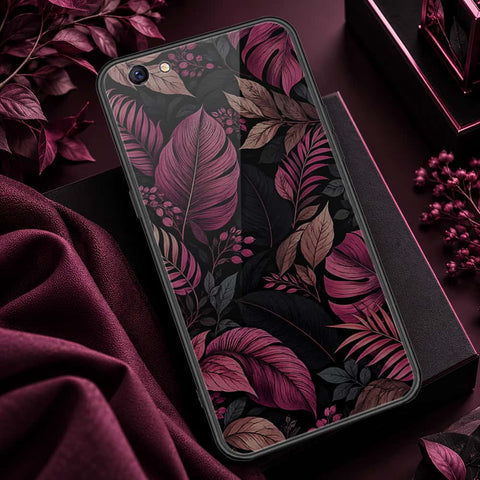 Oppo F3 Plus Cover - ONation Botanical Bloom Series - HQ Ultra Shine Premium Infinity Glass Soft Silicon Borders Case