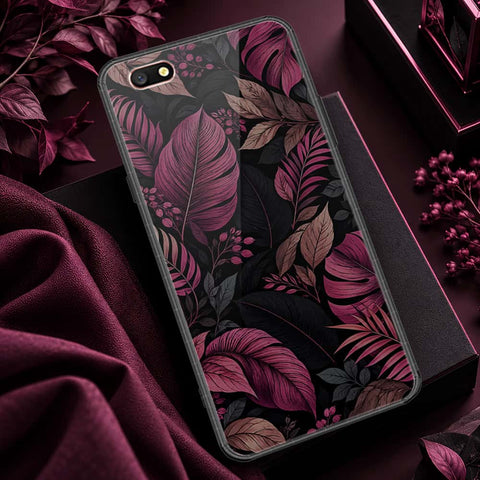 Oppo F3 Cover - ONation Botanical Bloom Series - HQ Ultra Shine Premium Infinity Glass Soft Silicon Borders Case
