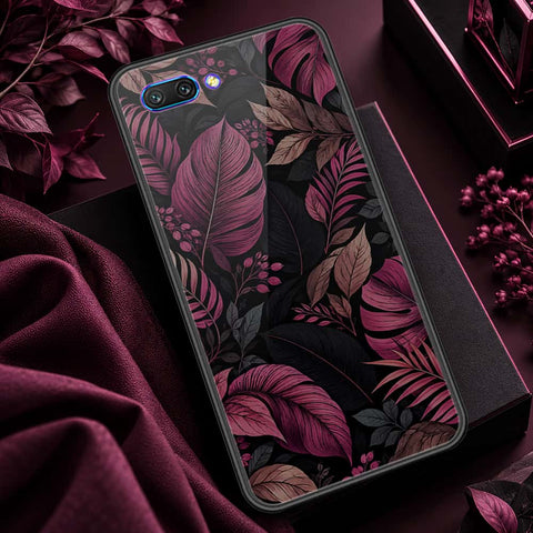 Huawei Honor 10 Cover - ONation Botanical Bloom Series - HQ Ultra Shine Premium Infinity Glass Soft Silicon Borders Case