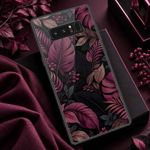 Samsung Galaxy Note 8 Cover - ONation Botanical Bloom Series - HQ Premium Shine Durable Shatterproof Case