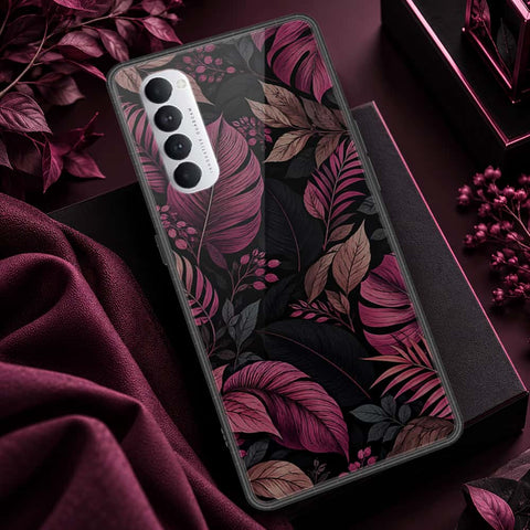 Oppo Reno 4 Pro Cover - ONation Aesthetic Collage Series - HQ Ultra Shine Premium Infinity Glass Soft Silicon Borders Case