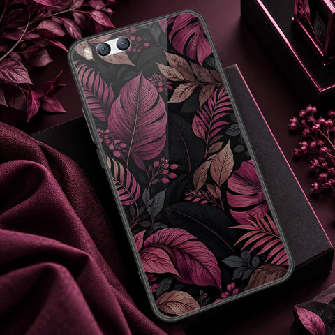 Xiaomi Mi 6 Cover - ONation Botanical Bloom Series - HQ Ultra Shine Premium Infinity Glass Soft Silicon Borders Case