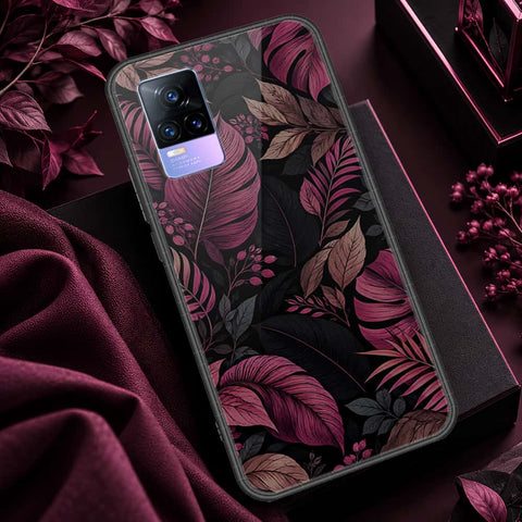 Vivo V21e Cover - ONation Aesthetic Collage Series - HQ Ultra Shine Premium Infinity Glass Soft Silicon Borders Case