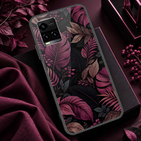 Vivo Y33s Cover - ONation Aesthetic Collage Series - HQ Ultra Shine Premium Infinity Glass Soft Silicon Borders Case