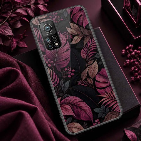 Xiaomi Redmi K30S Cover - ONation Botanical Bloom Series - HQ Ultra Shine Premium Infinity Glass Soft Silicon Borders Case
