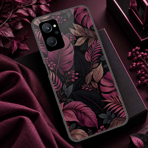 Realme 9i Cover - ONation Botanical Bloom Series - HQ Ultra Shine Premium Infinity Glass Soft Silicon Borders Case