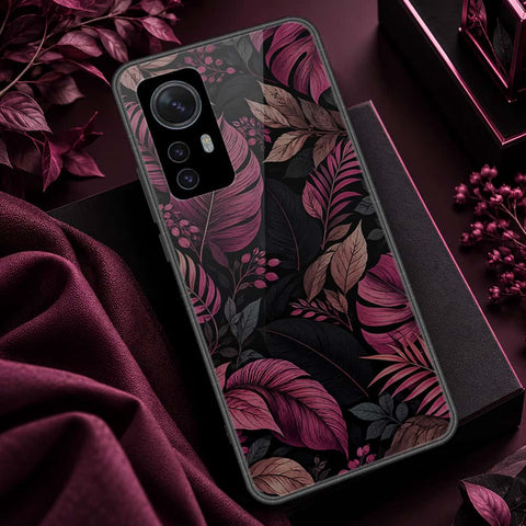 Xiaomi 12 Cover - ONation Aesthetic Collage Series - HQ Ultra Shine Premium Infinity Glass Soft Silicon Borders Case