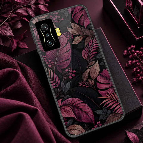 Xiaomi Redmi K50 Gaming Cover - ONation Botanical Bloom Series - HQ Ultra Shine Premium Infinity Glass Soft Silicon Borders Case