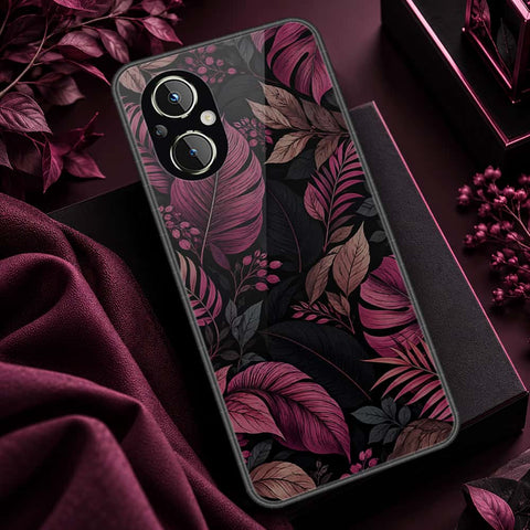 Oppo Reno 7 Lite Cover - ONation Aesthetic Collage Series - HQ Ultra Shine Premium Infinity Glass Soft Silicon Borders Case