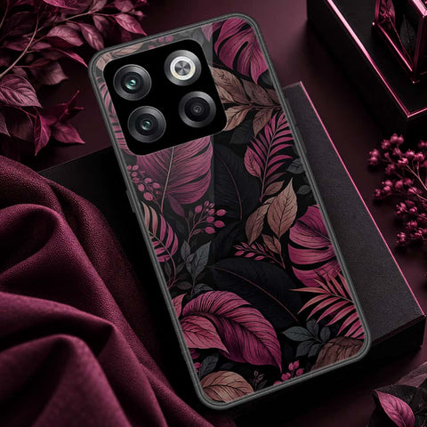 OnePlus Ace Pro Cover - ONation Botanical Bloom Series - HQ Ultra Shine Premium Infinity Glass Soft Silicon Borders Case