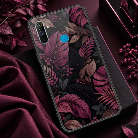 Realme 6i Cover - ONation Botanical Bloom Series - HQ Ultra Shine Premium Infinity Glass Soft Silicon Borders Case