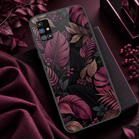 Samsung Galaxy M31s Cover - ONation Aesthetic Collage Series - HQ Ultra Shine Premium Infinity Glass Soft Silicon Borders Case