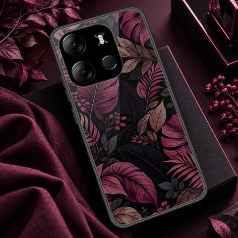 Tecno Pop 7 Pro Cover - ONation Aesthetic Collage Series - HQ Ultra Shine Premium Infinity Glass Soft Silicon Borders Case
