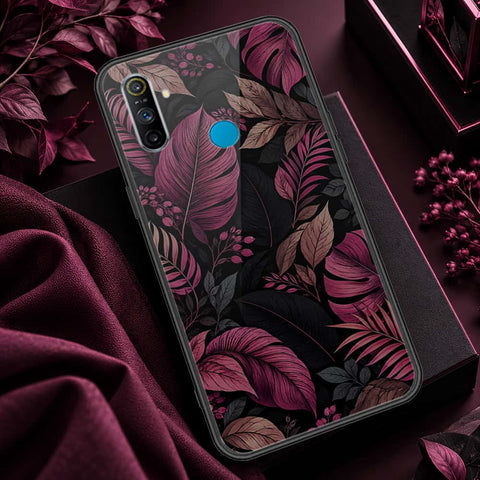 Realme C3 Cover - ONation Botanical Bloom Series - HQ Ultra Shine Premium Infinity Glass Soft Silicon Borders Case