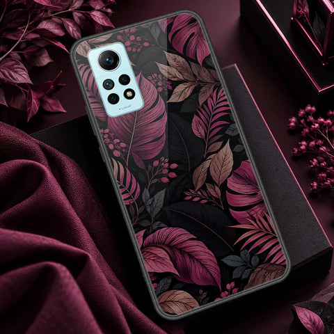 Xiaomi Redmi Note 12 Pro 4G Cover - ONation Botanical Bloom Series - HQ Ultra Shine Premium Infinity Glass Soft Silicon Borders Case