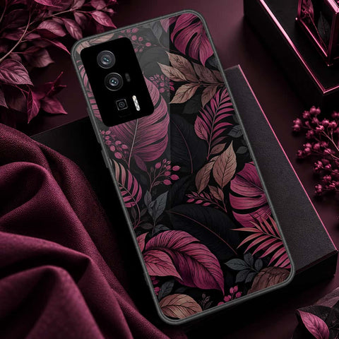 Xiaomi Redmi K60 Cover - ONation Botanical Bloom Series - HQ Ultra Shine Premium Infinity Glass Soft Silicon Borders Case
