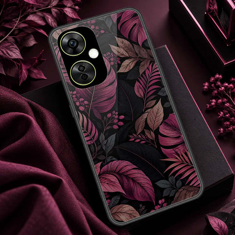 OnePlus Nord N30 Cover - ONation Botanical Bloom Series - HQ Ultra Shine Premium Infinity Glass Soft Silicon Borders Case