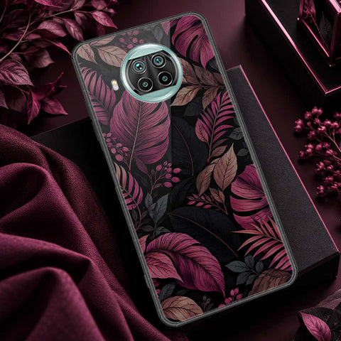 Xiaomi Redmi Note 9 Pro 5G Cover - ONation Botanical Bloom Series - HQ Ultra Shine Premium Infinity Glass Soft Silicon Borders Case
