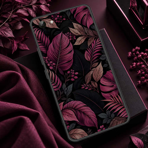 Vivo Y81s Cover - ONation Botanical Bloom Series - HQ Ultra Shine Premium Infinity Glass Soft Silicon Borders Case