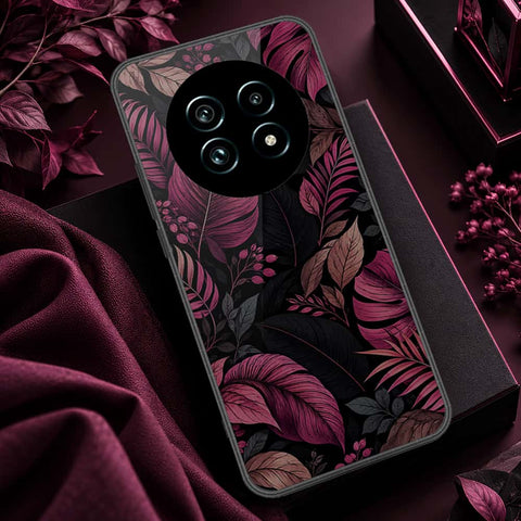 Realme 13 Plus 5G Cover - ONation Botanical Bloom Series - HQ Ultra Shine Premium Infinity Glass Soft Silicon Borders Case