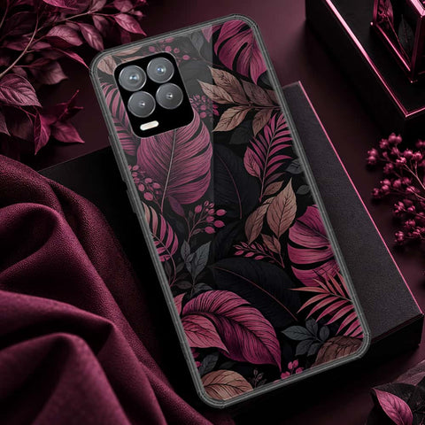 Realme 8 Pro Cover - ONation Botanical Bloom Series - HQ Ultra Shine Premium Infinity Glass Soft Silicon Borders Case
