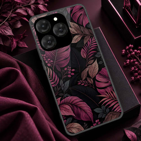 Realme 15T Cover - ONation Botanical Bloom Series - HQ Ultra Shine Premium Infinity Glass Soft Silicon Borders Case