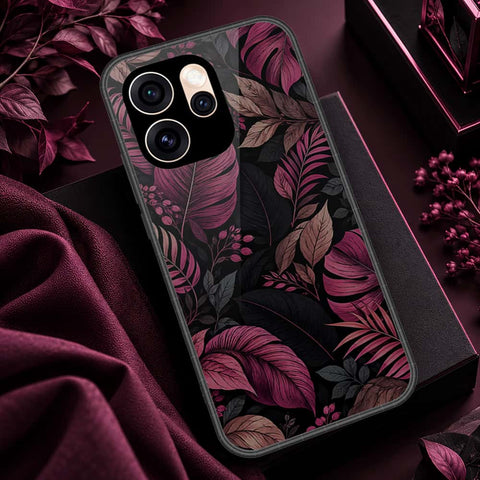 Oppo Reno 15 Pro Cover - ONation Botanical Bloom Series - HQ Ultra Shine Premium Infinity Glass Soft Silicon Borders Case