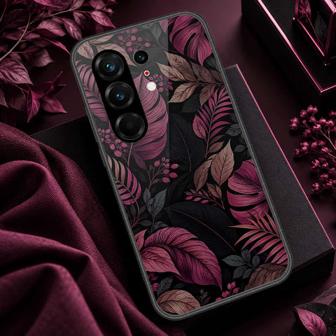 Tecno Camon 50 Ultra Cover - ONation Botanical Bloom Series - HQ Ultra Shine Premium Infinity Glass Soft Silicon Borders Case