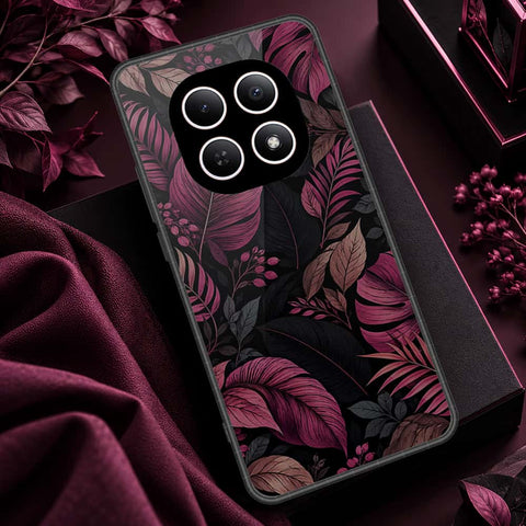 Xiaomi Redmi Note 15 Cover - ONation Botanical Bloom Series - HQ Ultra Shine Premium Infinity Glass Soft Silicon Borders Case