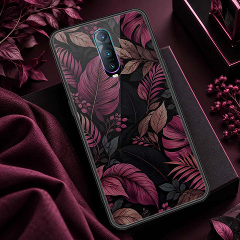 Oppo R17 Pro Cover - ONation Botanical Bloom Series - HQ Ultra Shine Premium Infinity Glass Soft Silicon Borders Case