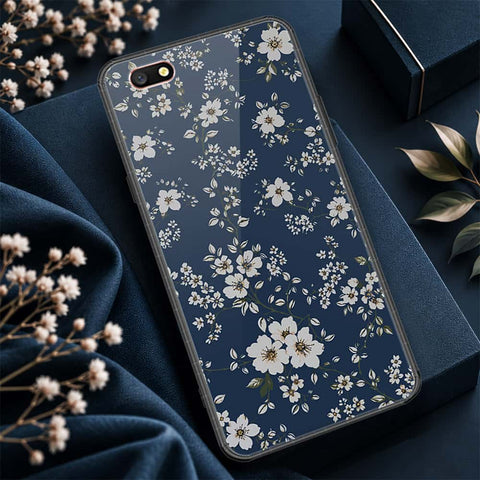 Oppo F3 Cover - ONation Botanical Bloom Series - HQ Ultra Shine Premium Infinity Glass Soft Silicon Borders Case