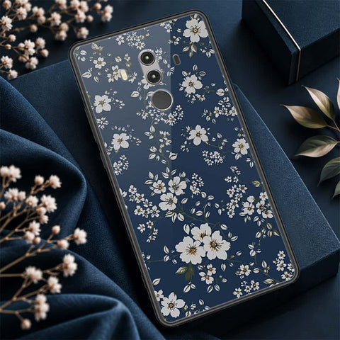 Huawei Mate 10 Pro Cover - ONation Botanical Bloom Series - HQ Ultra Shine Premium Infinity Glass Soft Silicon Borders Case