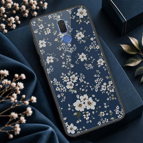 Huawei Mate 10 Lite Cover - ONation Botanical Bloom Series - HQ Ultra Shine Premium Infinity Glass Soft Silicon Borders Case