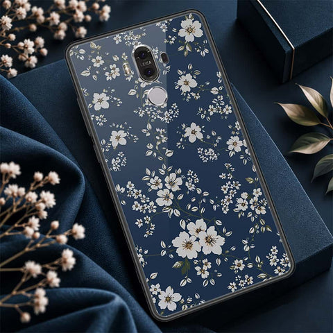Huawei Mate 9 Cover - ONation Botanical Bloom Series - HQ Ultra Shine Premium Infinity Glass Soft Silicon Borders Case