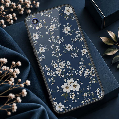 Huawei Honor 8S Cover - ONation Botanical Bloom Series - HQ Ultra Shine Premium Infinity Glass Soft Silicon Borders Case