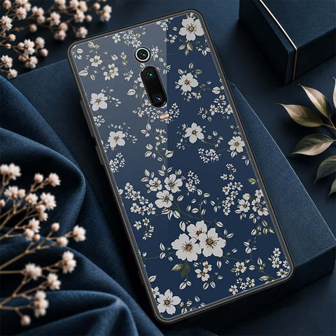 Xiaomi Mi 9T Pro Cover - ONation Botanical Bloom Series - HQ Ultra Shine Premium Infinity Glass Soft Silicon Borders Case