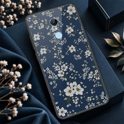 Xiaomi Redmi Note 5 / Redmi 5 Plus Cover - ONation Botanical Bloom Series - HQ Ultra Shine Premium Infinity Glass Soft Silicon Borders Case