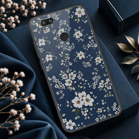 Xiaomi Mi A1 / Mi 5X Cover - ONation Botanical Bloom Series - HQ Ultra Shine Premium Infinity Glass Soft Silicon Borders Case