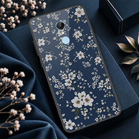 Xiaomi Redmi 5 Cover - ONation Botanical Bloom Series - HQ Ultra Shine Premium Infinity Glass Soft Silicon Borders Case