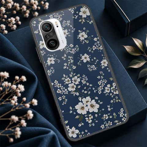 Xiaomi Redmi K40 Cover - ONation Botanical Bloom Series - HQ Ultra Shine Premium Infinity Glass Soft Silicon Borders Case